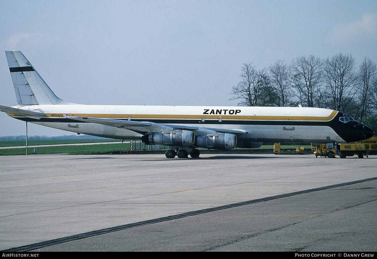 Aircraft Photo of N8042U | Douglas DC-8-54F | Zantop International Airlines | AirHistory.net #191492