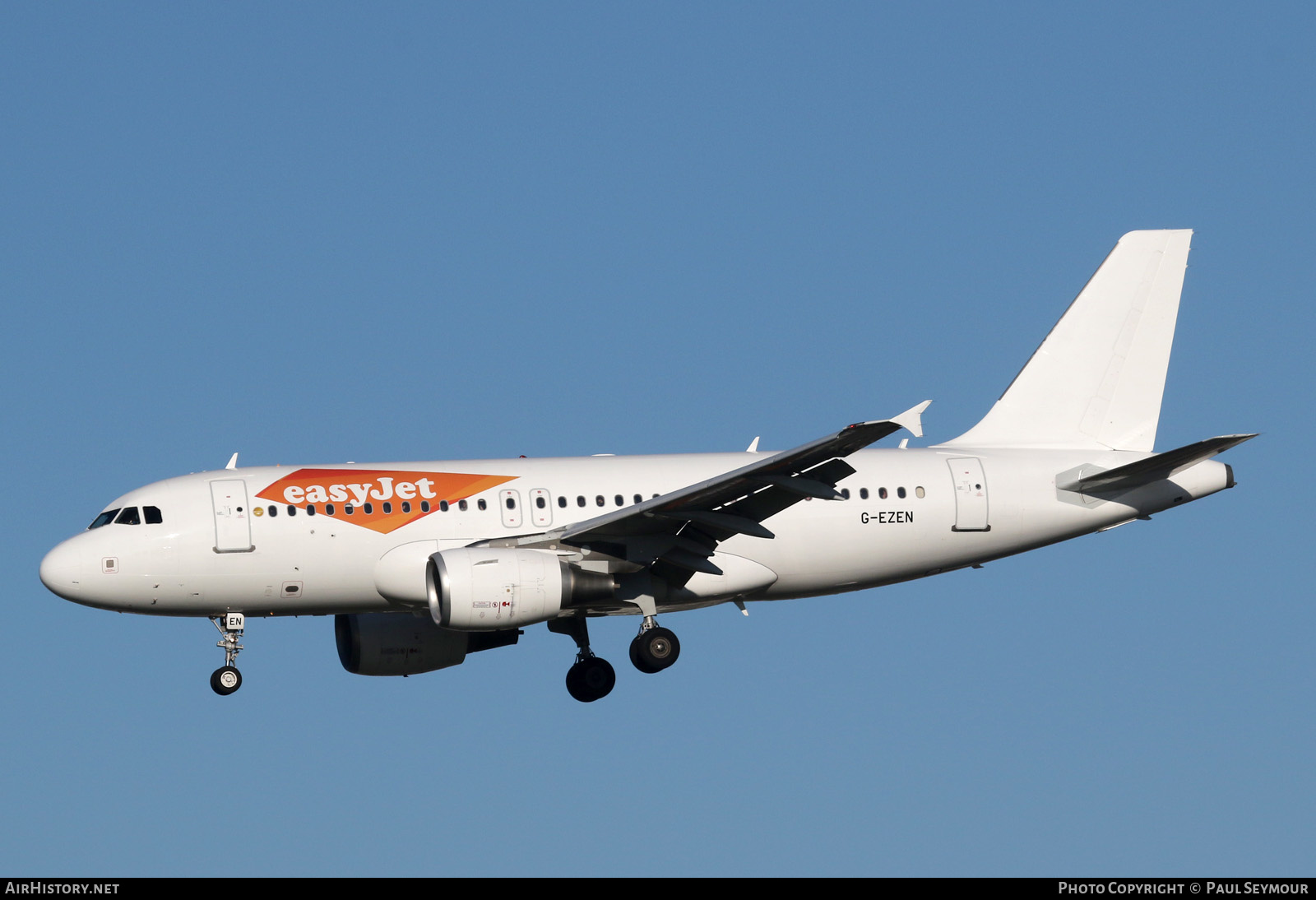 Aircraft Photo of G-EZEN | Airbus A319-111 | EasyJet | AirHistory.net #191494