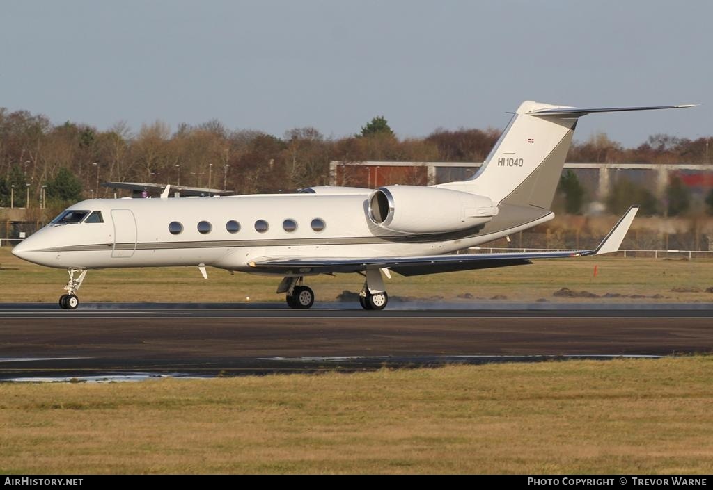 Aircraft Photo of HI1040 | Gulfstream Aerospace G-IV Gulfstream IV | AirHistory.net #191495