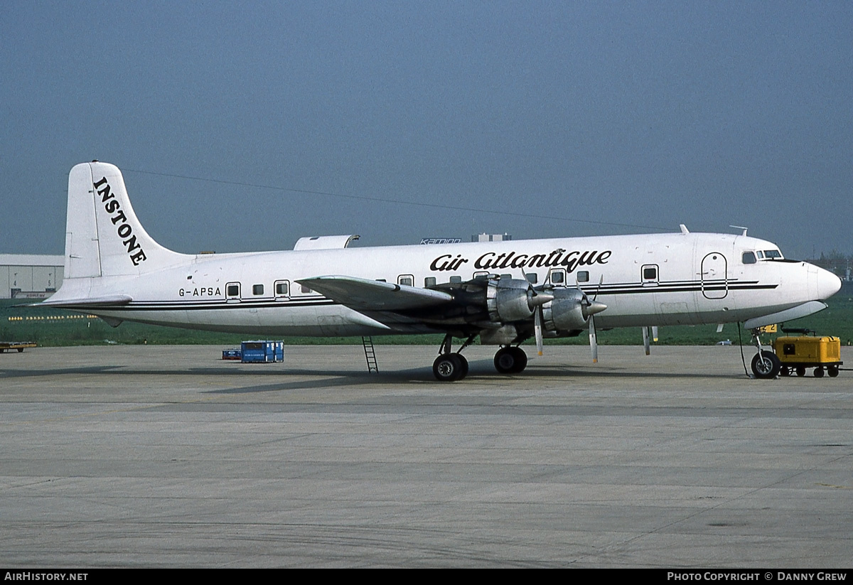 Aircraft Photo of G-APSA | Douglas DC-6A(C) | Air Atlantique | AirHistory.net #191521