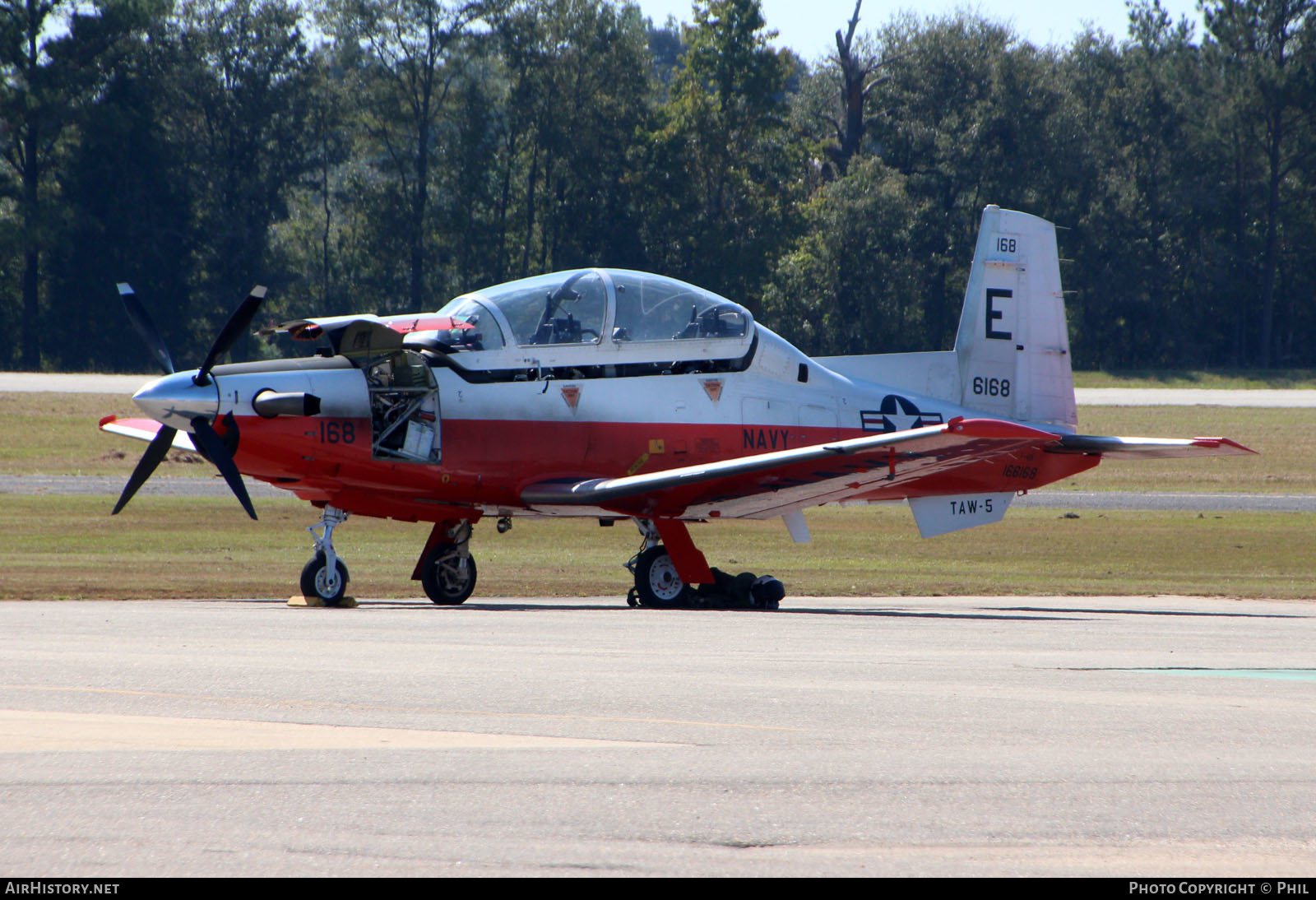 Aircraft Photo of 166168 | Hawker Beechcraft T-6B Texan II | USA - Navy | AirHistory.net #191542
