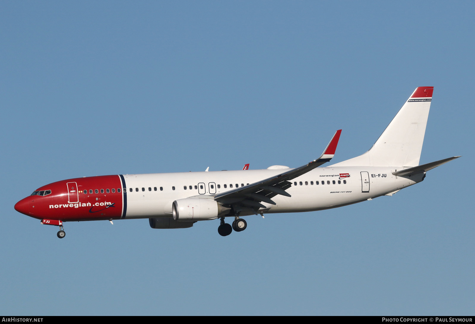 Aircraft Photo of EI-FJU | Boeing 737-8JP | Norwegian | AirHistory.net #191544