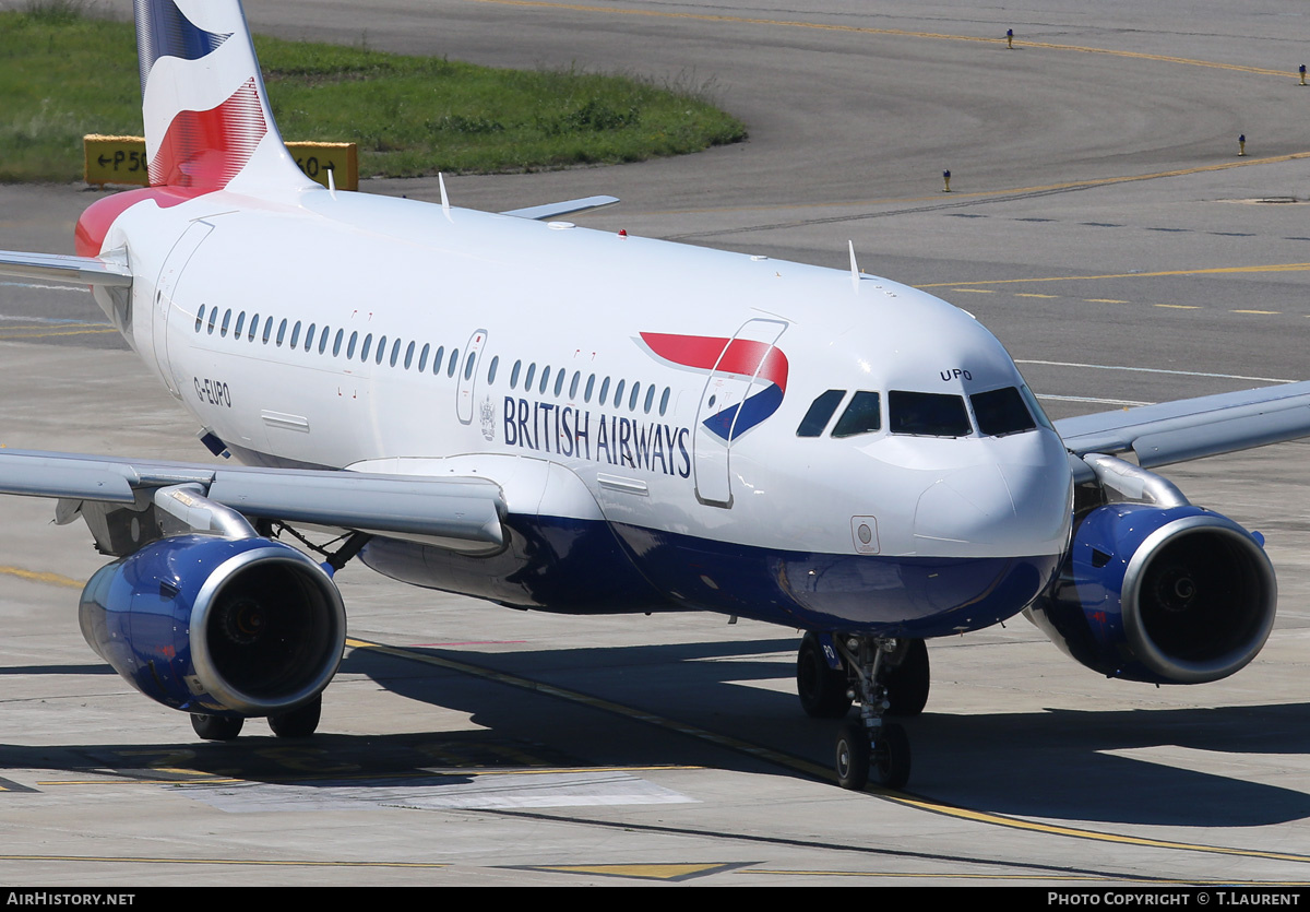 Aircraft Photo of G-EUPO | Airbus A319-131 | British Airways | AirHistory.net #191564