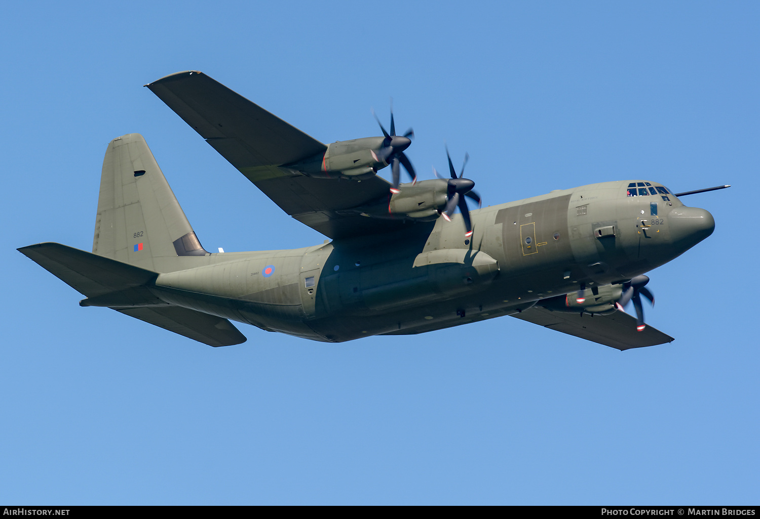 Aircraft Photo of ZH882 | Lockheed Martin C-130J Hercules C5 | UK - Air Force | AirHistory.net #191596