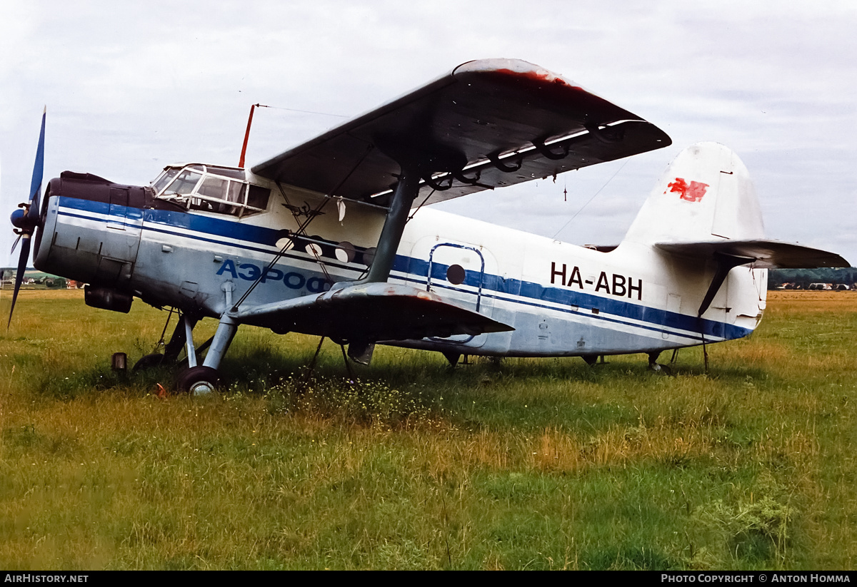 Aircraft Photo of HA-ABH | Antonov An-2TD | Aeroflot | AirHistory.net #191599