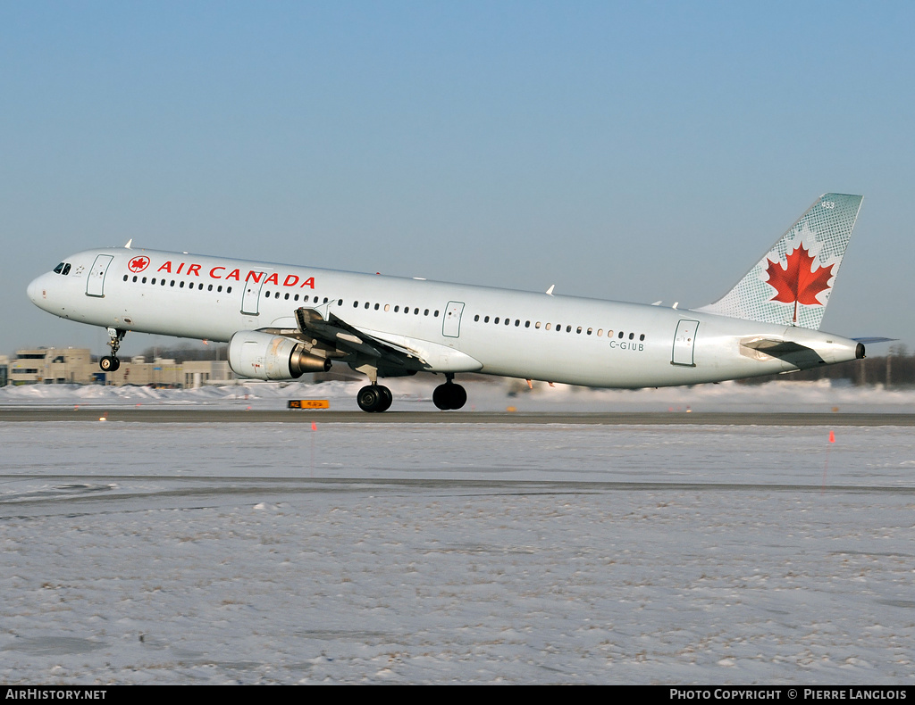 Aircraft Photo of C-GIUB | Airbus A321-211 | Air Canada | AirHistory.net #191628