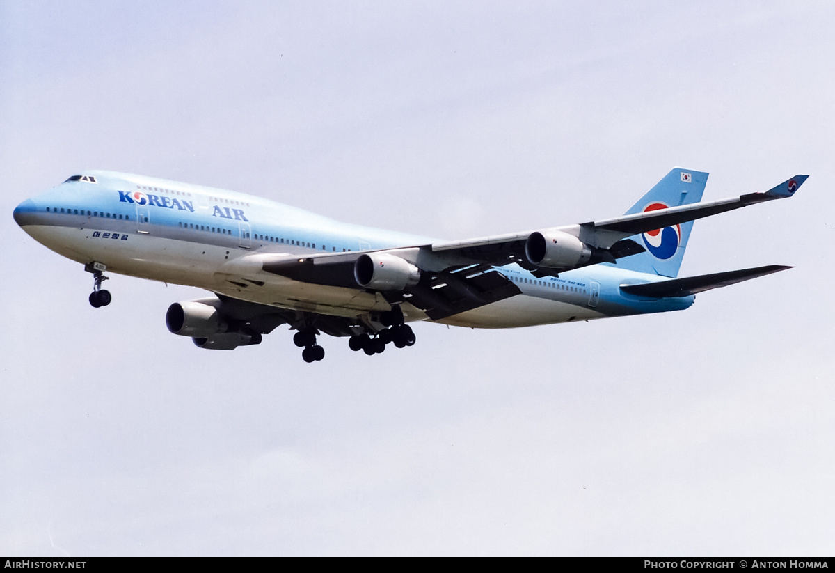 Aircraft Photo of HL7490 | Boeing 747-4B5 | Korean Air | AirHistory.net #191629