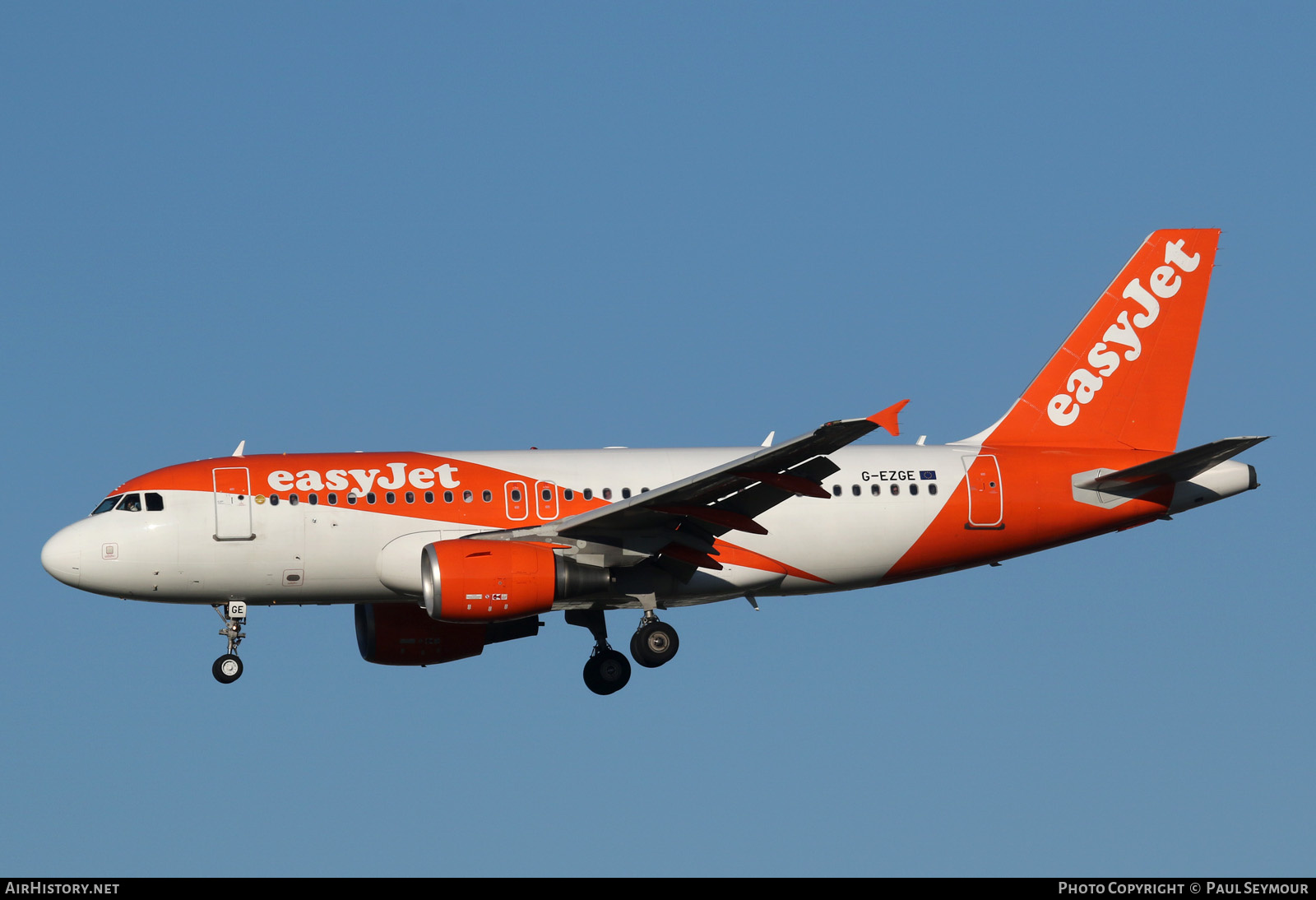 Aircraft Photo of G-EZGE | Airbus A319-111 | EasyJet | AirHistory.net #191634