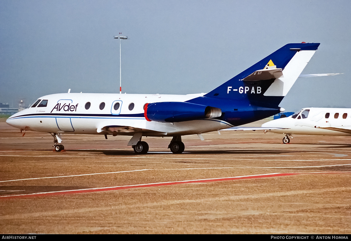 Aircraft Photo of F-GPAB | Dassault Falcon 20F | AVdef - Aviation Défense Service | AirHistory.net #191640