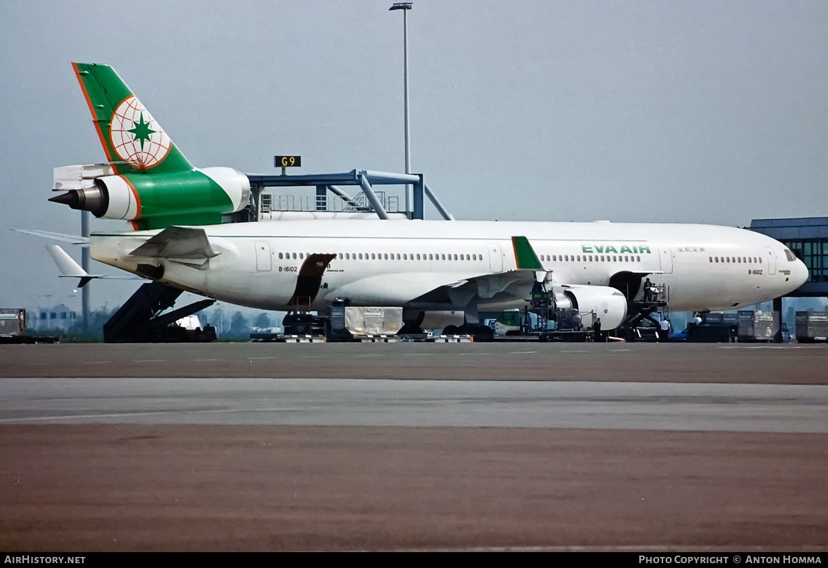 Aircraft Photo of B-16102 | McDonnell Douglas MD-11 | EVA Air | AirHistory.net #191655