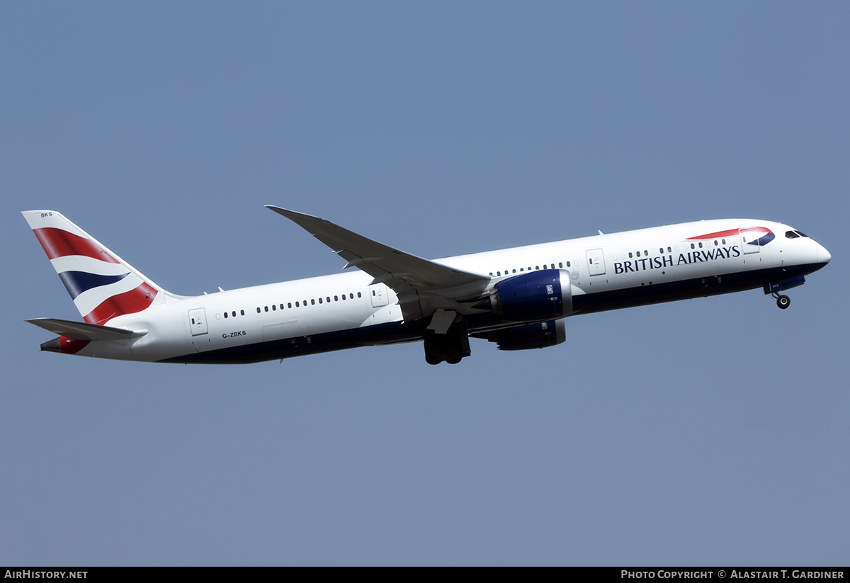 Aircraft Photo of G-ZBKS | Boeing 787-9 Dreamliner | British Airways | AirHistory.net #191698