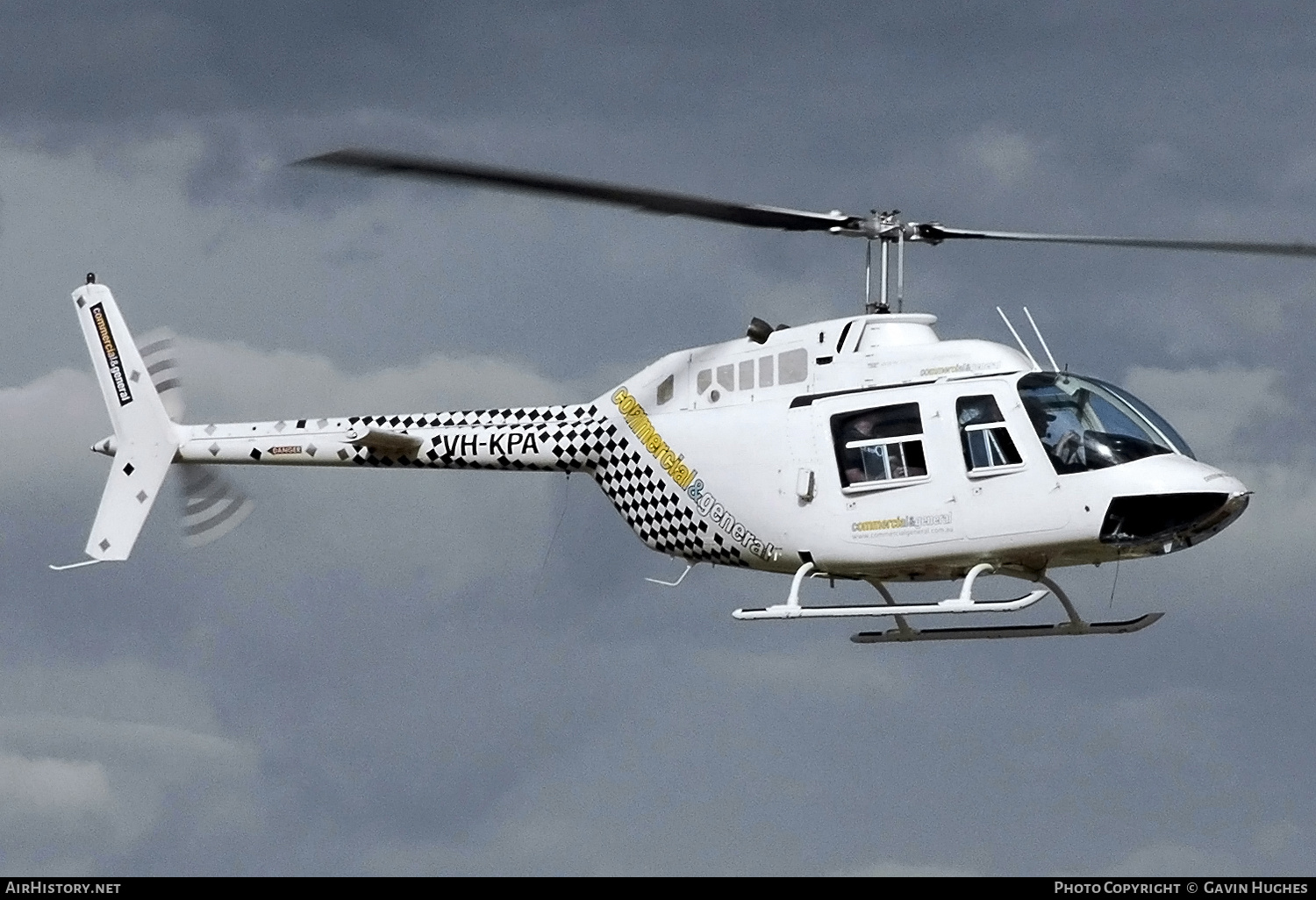 Aircraft Photo of VH-KPA | Bell 206B JetRanger II | Commercial & General Holdings | AirHistory.net #191723