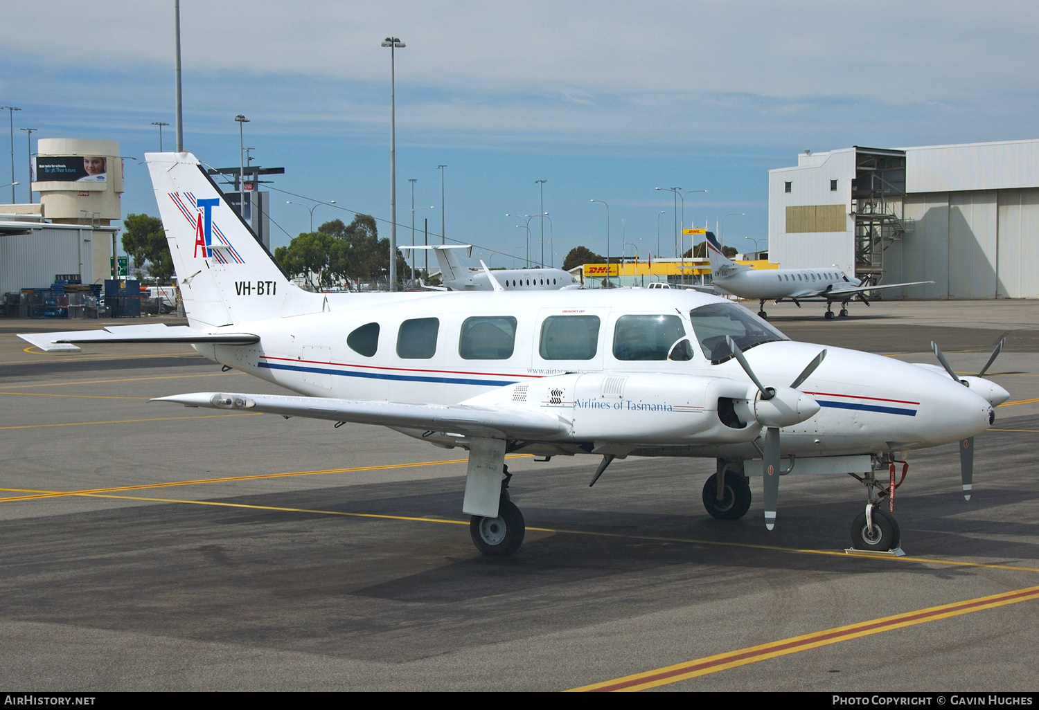 Aircraft Photo of VH-BTI | Piper PA-31-310 Navajo C | Airlines of Tasmania | AirHistory.net #191732