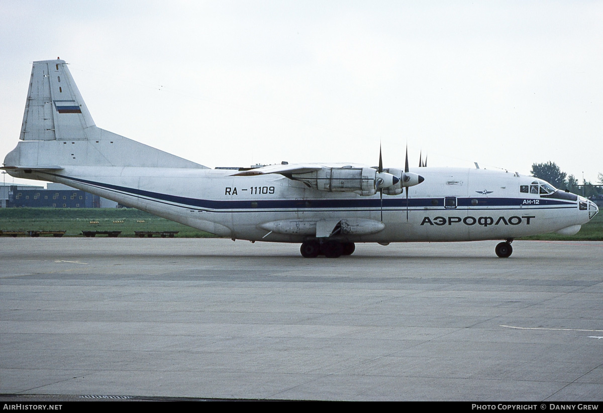 Aircraft Photo of RA-11109 | Antonov An-12BP | Aeroflot | AirHistory.net #191735