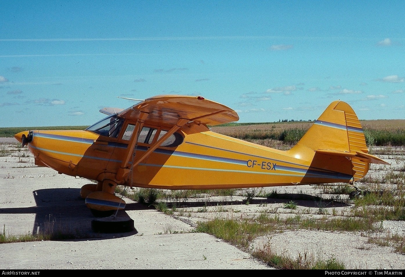 Aircraft Photo of CF-ESX | Stinson 108-1 Voyager | AirHistory.net #191736