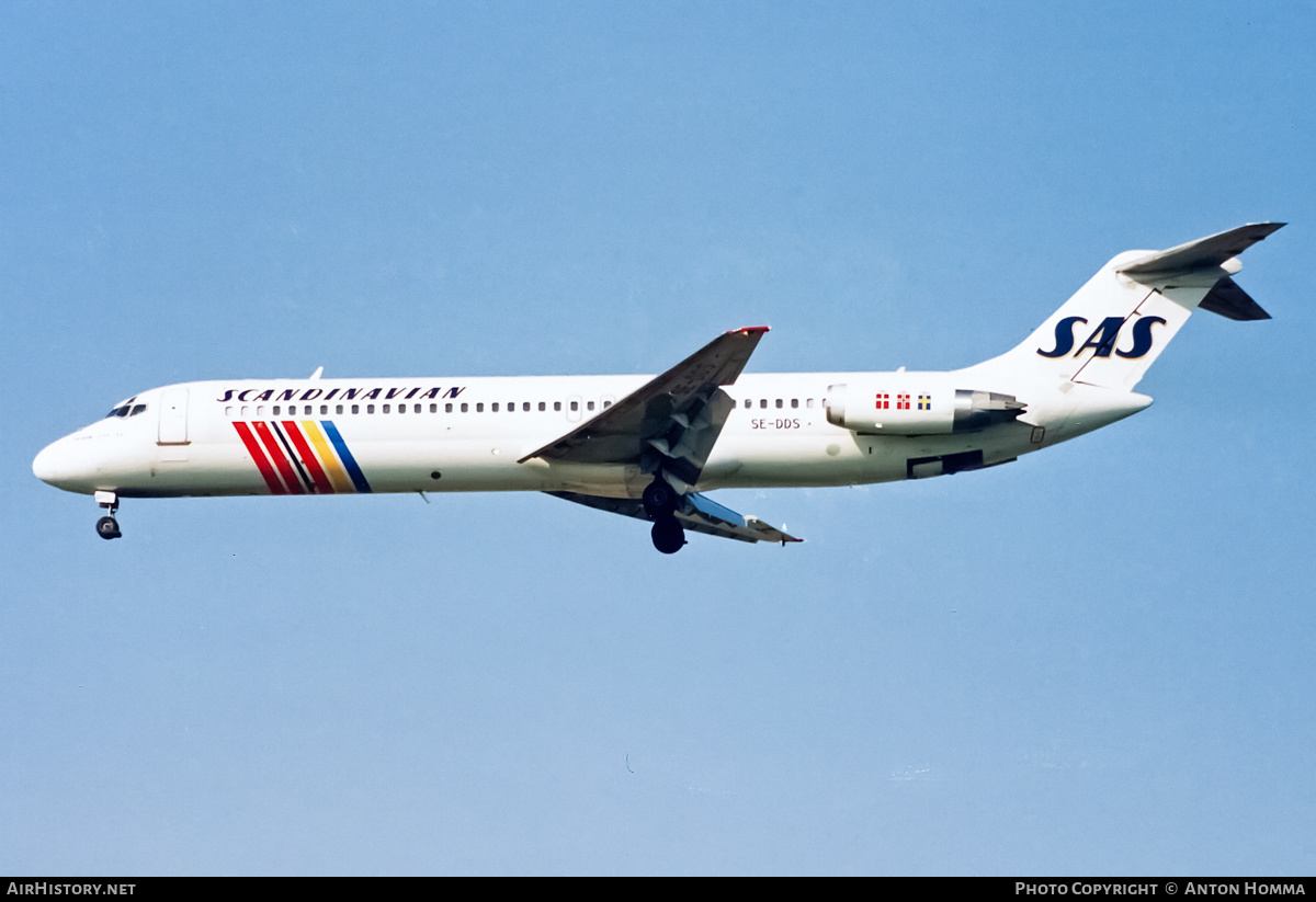 Aircraft Photo of SE-DDS | McDonnell Douglas DC-9-41 | Scandinavian Airlines - SAS | AirHistory.net #191749