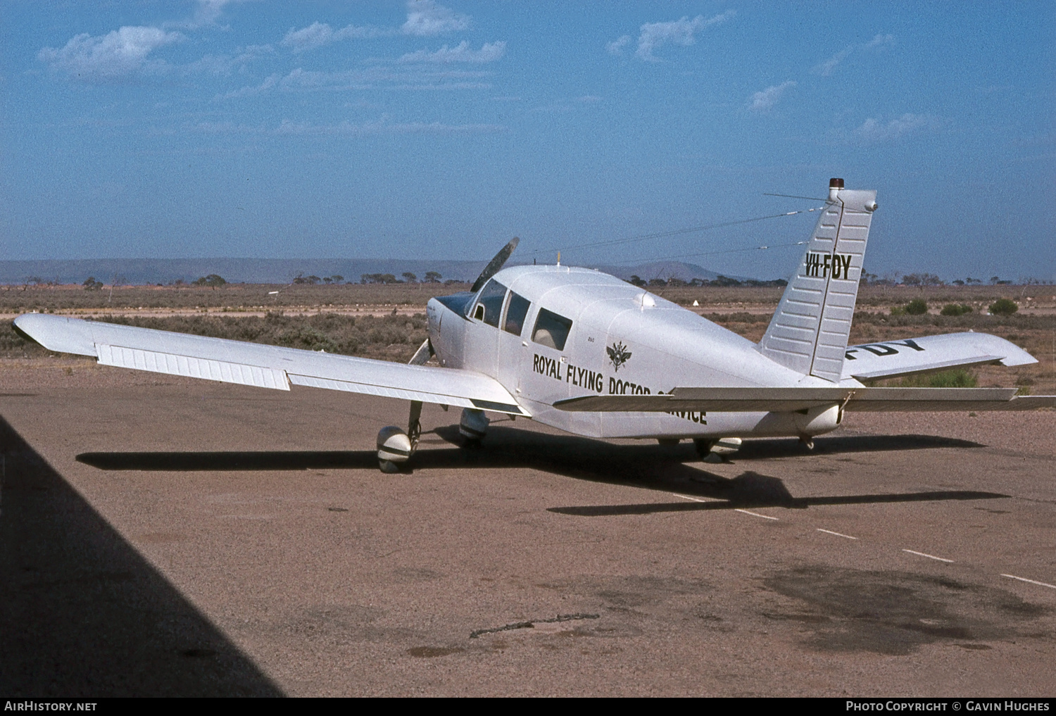 Aircraft Photo of VH-FDY | Piper PA-32-260 Cherokee Six | Royal Flying Doctor Service - RFDS | AirHistory.net #191762
