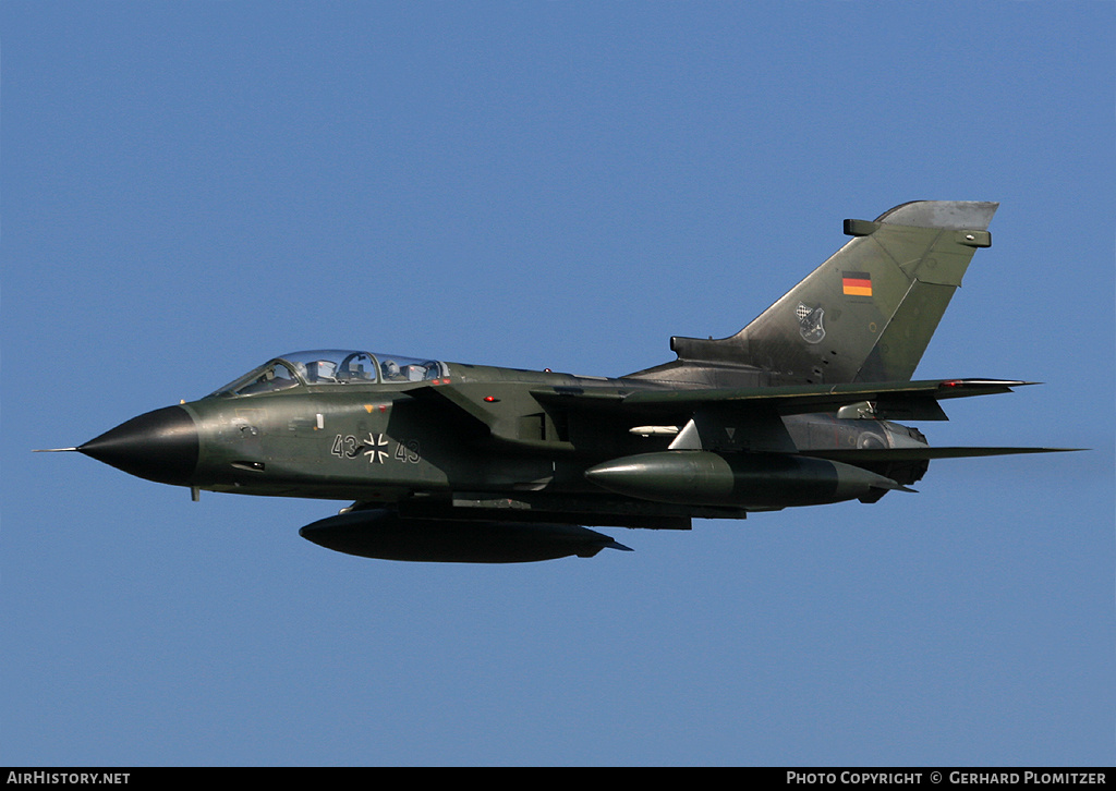 Aircraft Photo of 4343 | Panavia Tornado IDS(T) | Germany - Air Force | AirHistory.net #191767