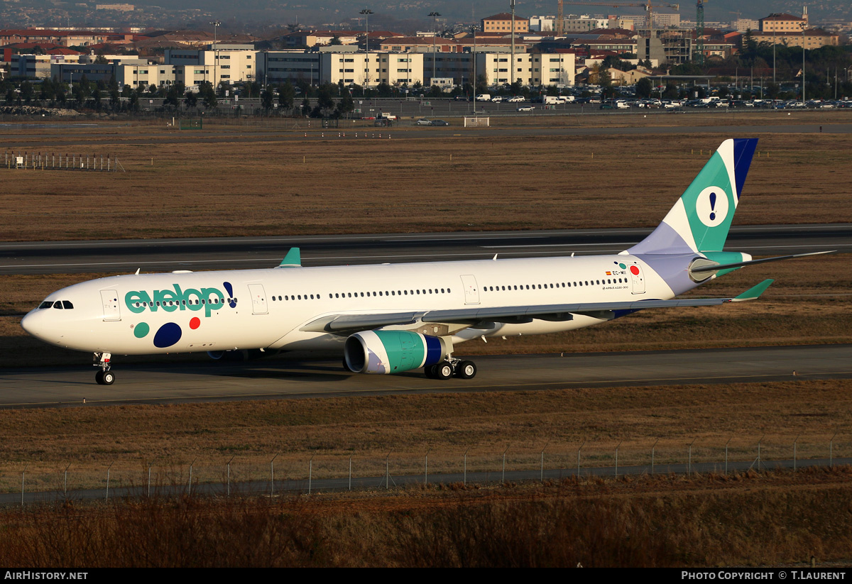 Aircraft Photo of EC-MII | Airbus A330-343 | Evelop Airlines | AirHistory.net #191781