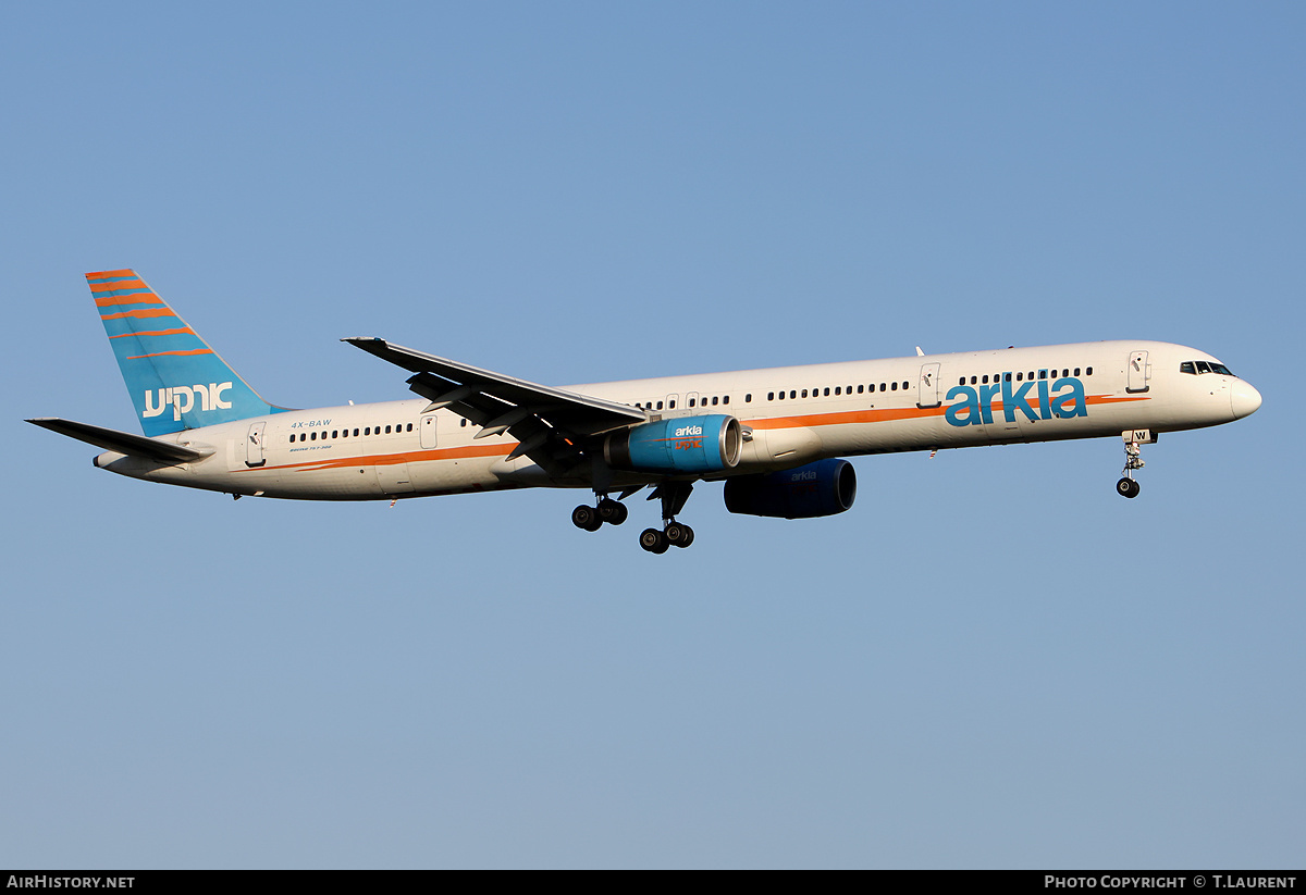 Aircraft Photo of 4X-BAW | Boeing 757-3E7 | Arkia Israeli Airlines | AirHistory.net #191782
