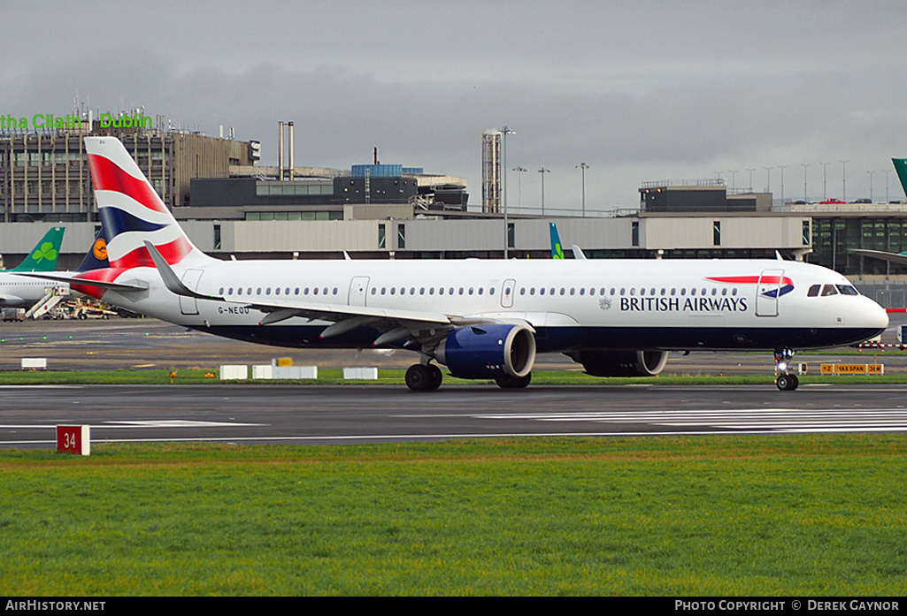 Aircraft Photo of G-NEOU | Airbus A321-271NX | British Airways | AirHistory.net #191784