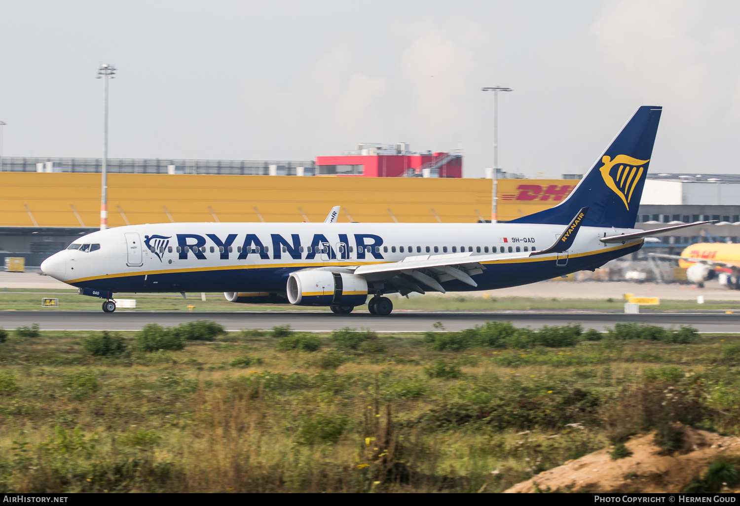 Aircraft Photo of 9H-QAD | Boeing 737-800 | Ryanair | AirHistory.net #191794