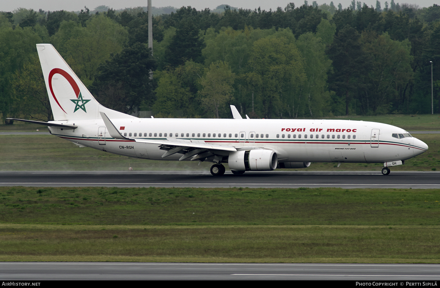 Aircraft Photo of CN-RGH | Boeing 737-86N | Royal Air Maroc - RAM | AirHistory.net #191795