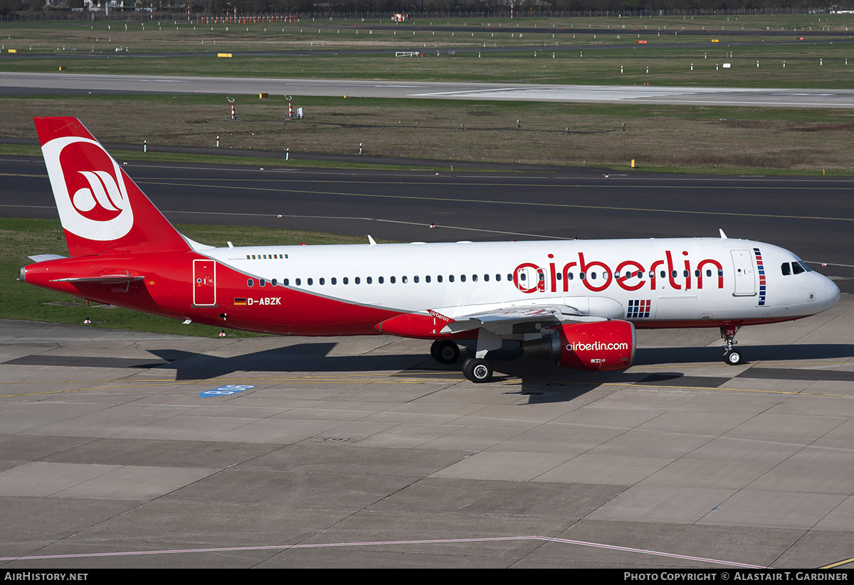 Aircraft Photo of D-ABZK | Airbus A320-216 | Air Berlin | AirHistory.net #191796
