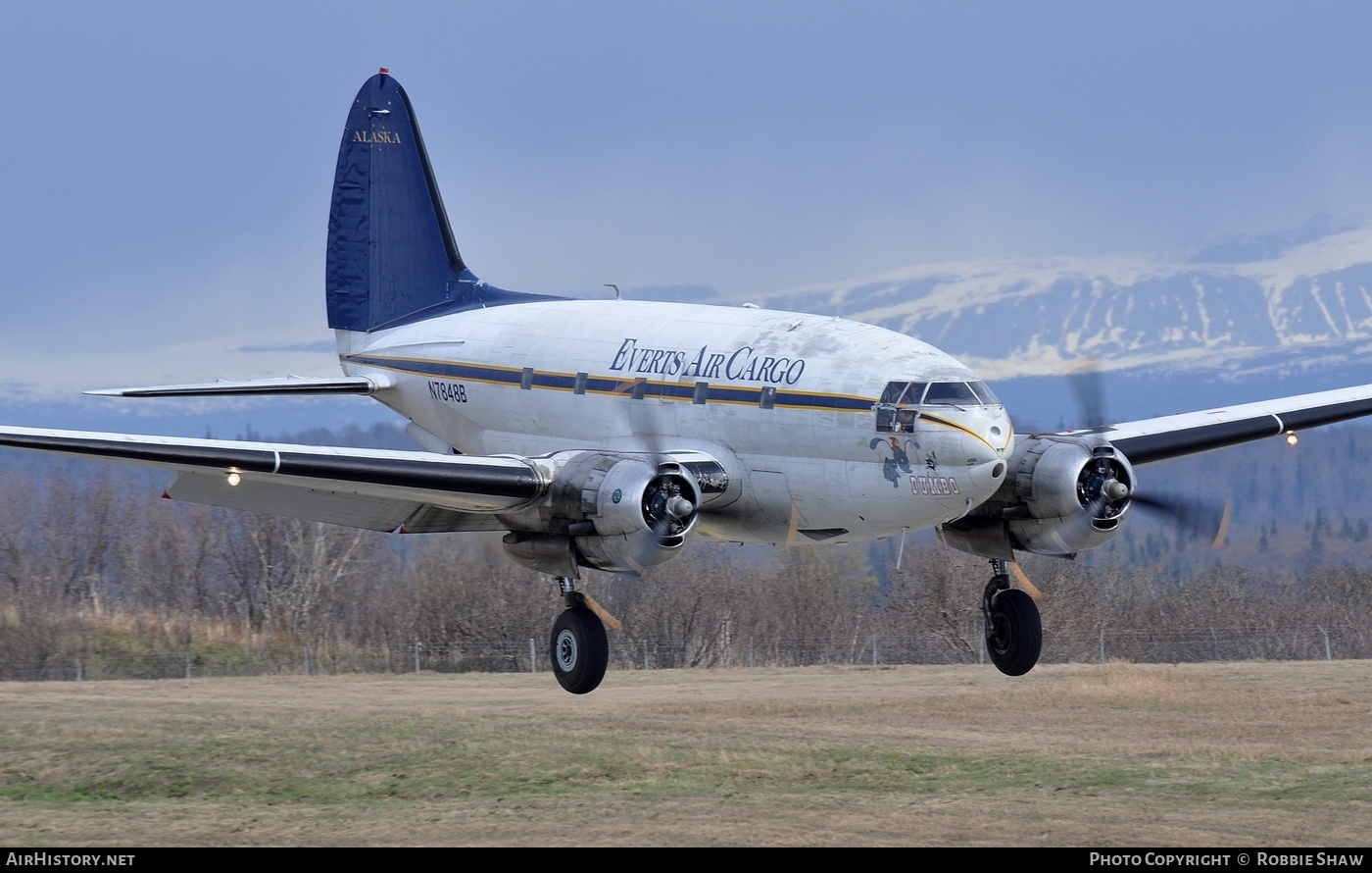 Aircraft Photo of N7848B | Riddle C-46R Commando Super 46C | Everts Air Cargo | AirHistory.net #191800