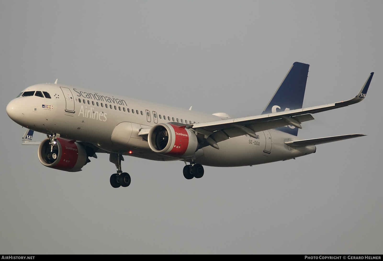 Aircraft Photo of SE-DOX | Airbus A320-251N | Scandinavian Airlines - SAS | AirHistory.net #191802