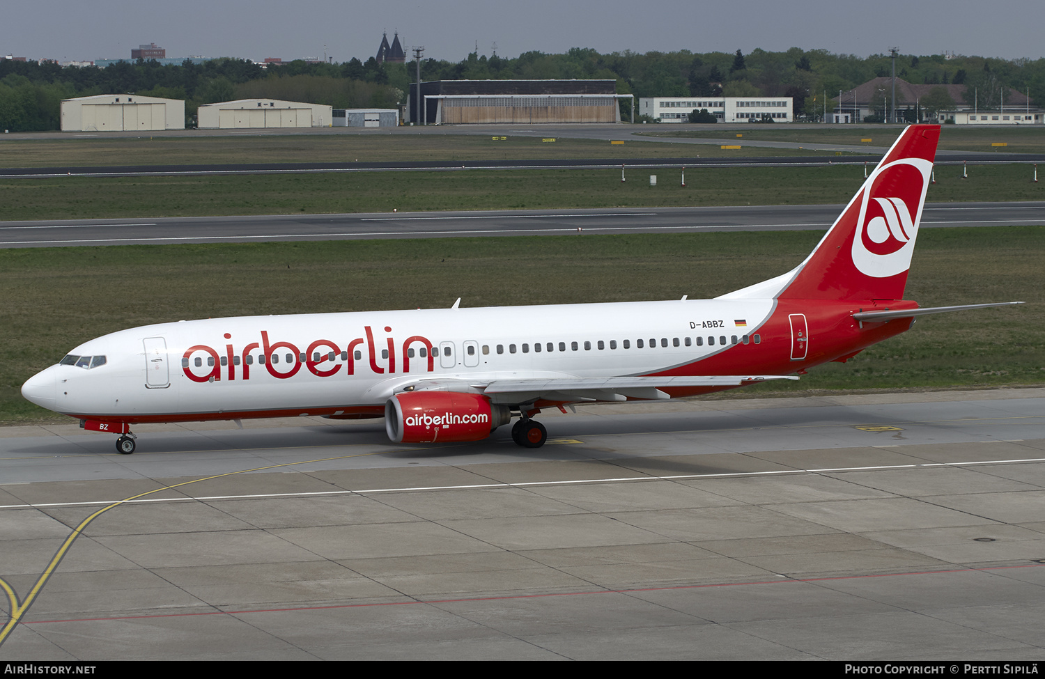 Aircraft Photo of D-ABBZ | Boeing 737-85F | Air Berlin | AirHistory.net #191810