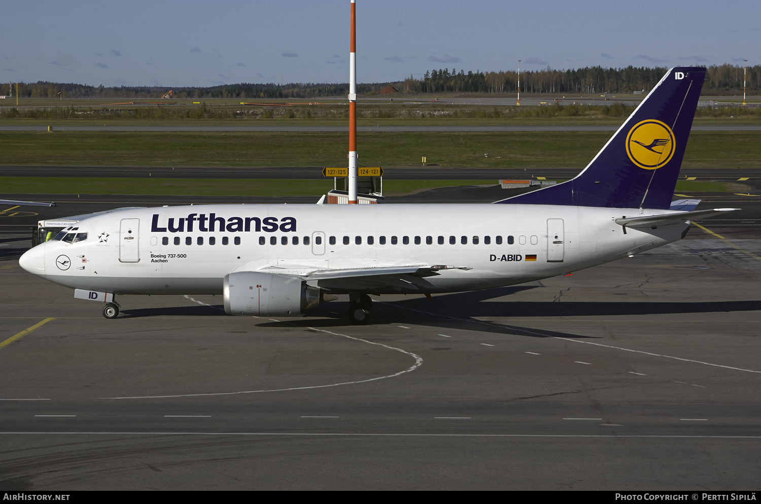 Aircraft Photo of D-ABID | Boeing 737-530 | Lufthansa | AirHistory.net #191812