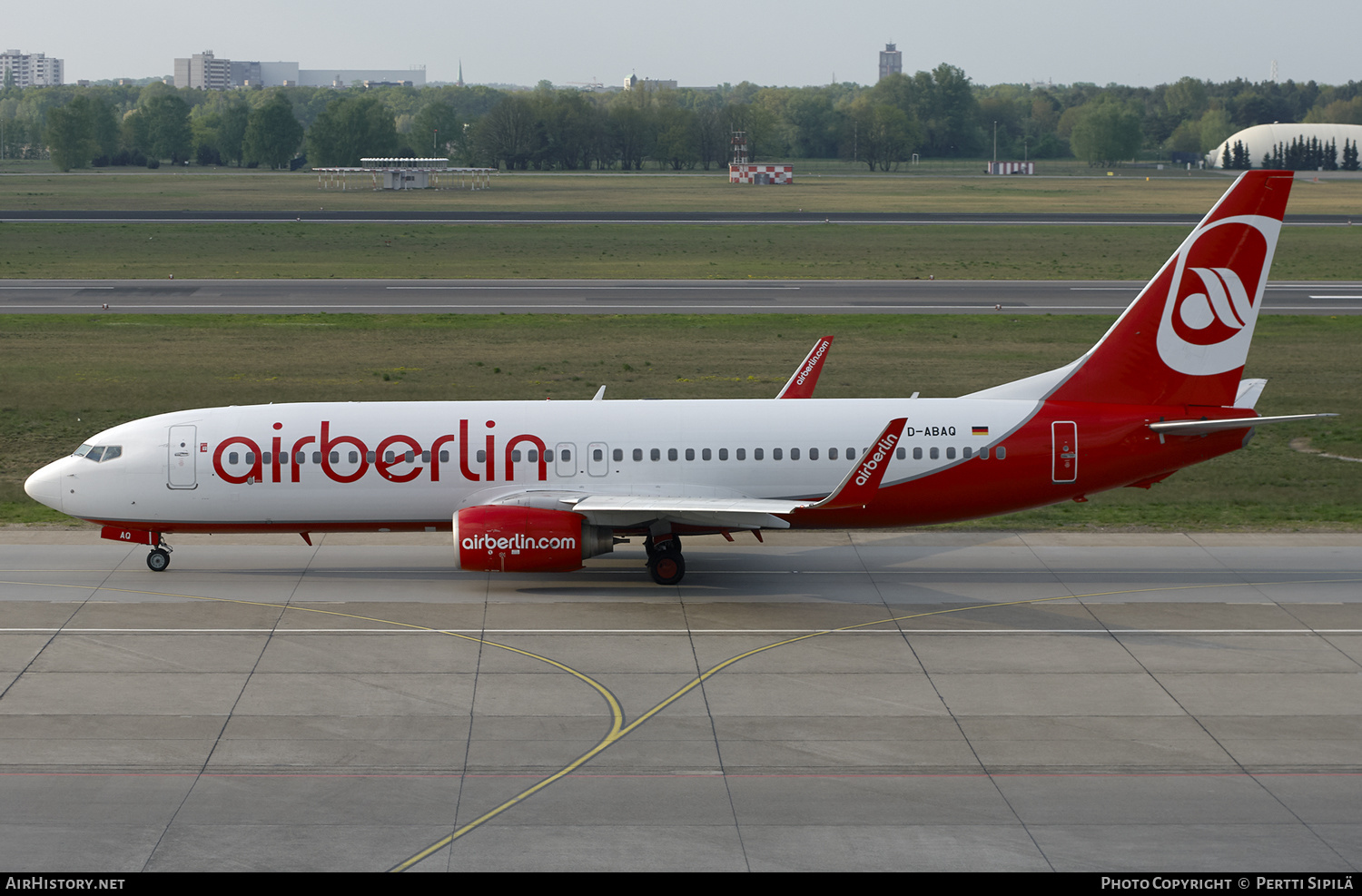 Aircraft Photo of D-ABAQ | Boeing 737-86J | Air Berlin | AirHistory.net #191818