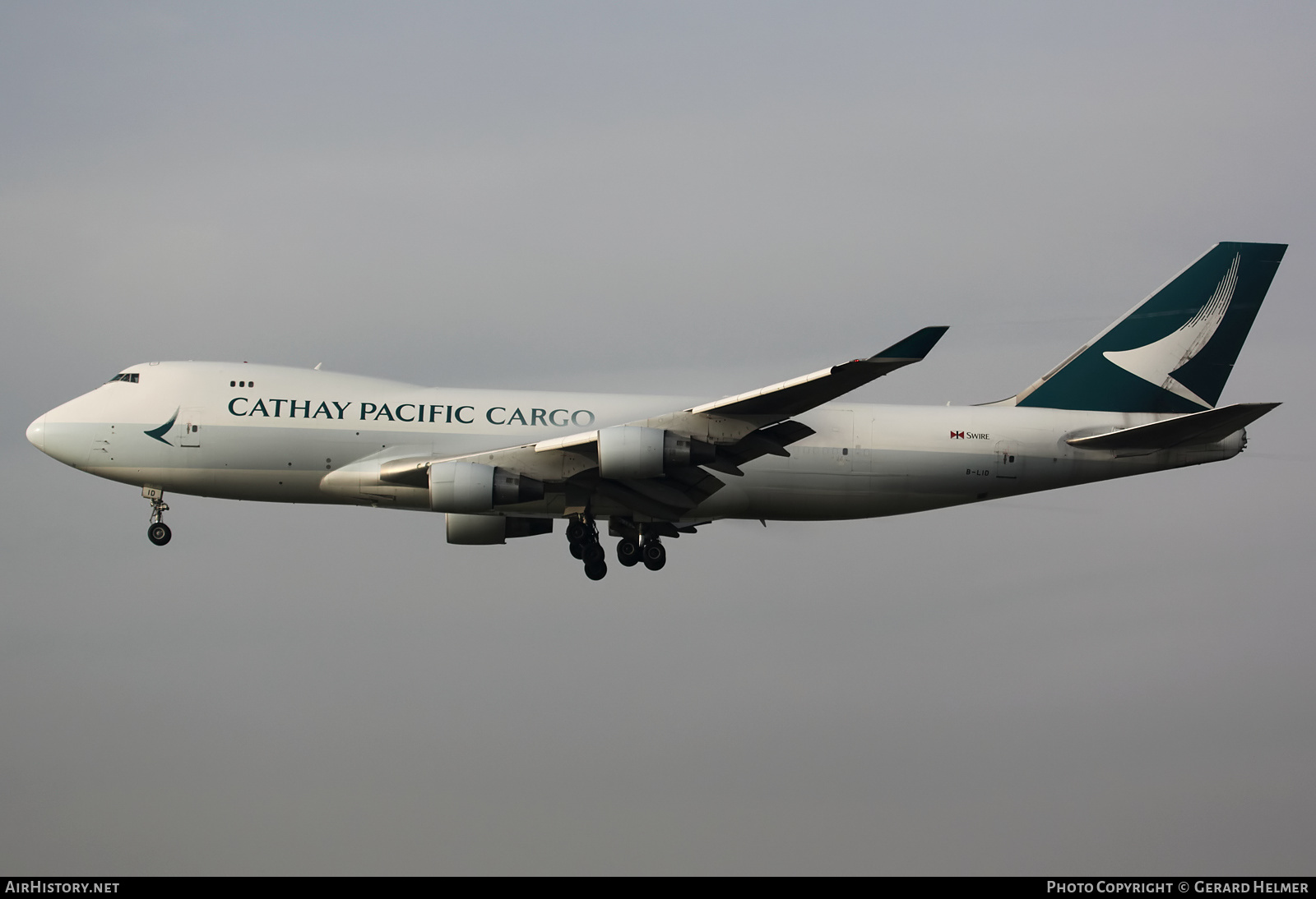 Aircraft Photo of B-LID | Boeing 747-467F/ER/SCD | Cathay Pacific Airways Cargo | AirHistory.net #191820