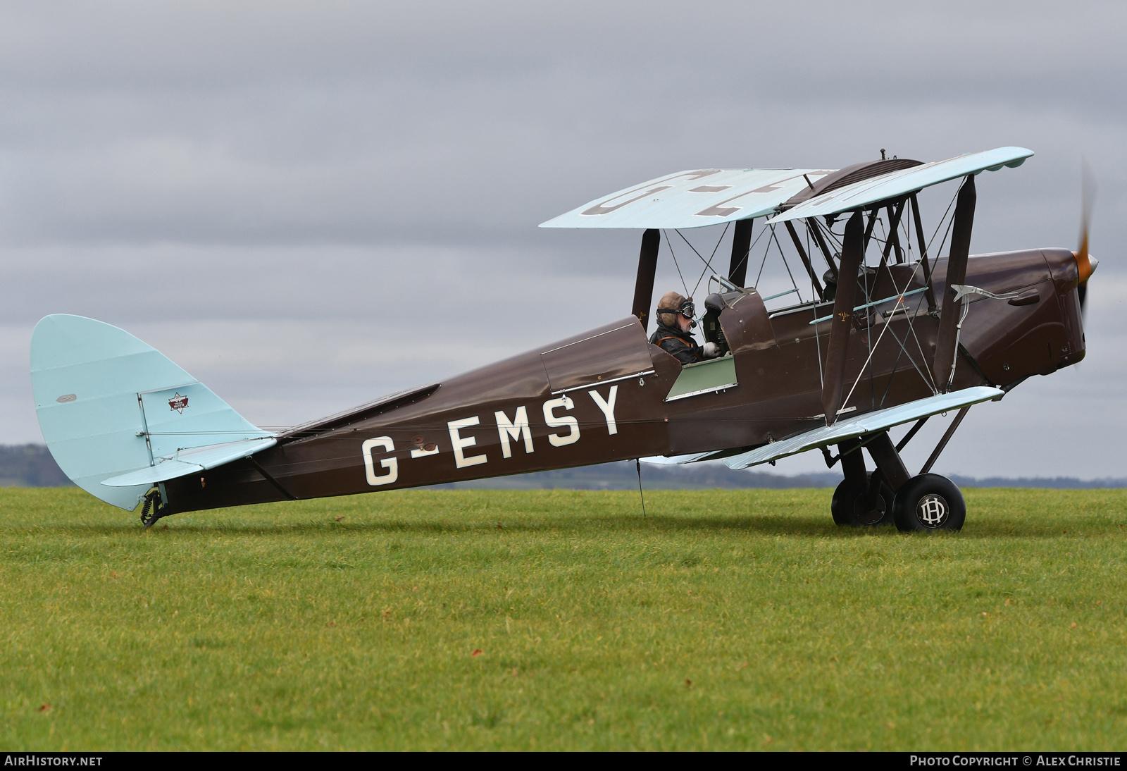 Aircraft Photo of G-EMSY | De Havilland D.H. 82A Tiger Moth II | AirHistory.net #191845