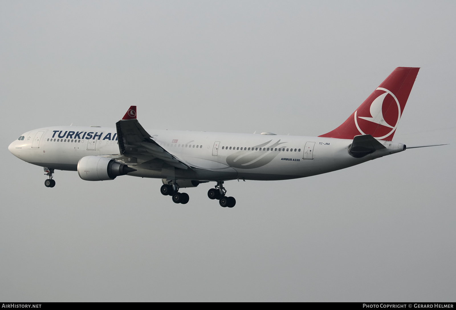 Aircraft Photo of TC-JNA | Airbus A330-203 | Turkish Airlines | AirHistory.net #191847