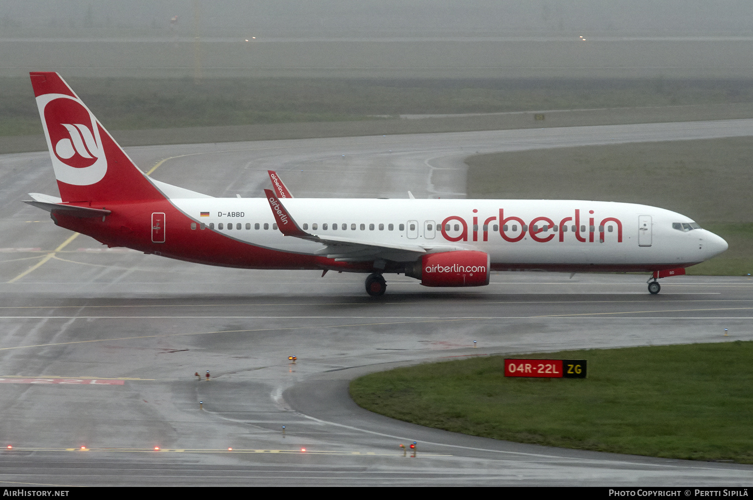 Aircraft Photo of D-ABBD | Boeing 737-86J | Air Berlin | AirHistory.net #191851