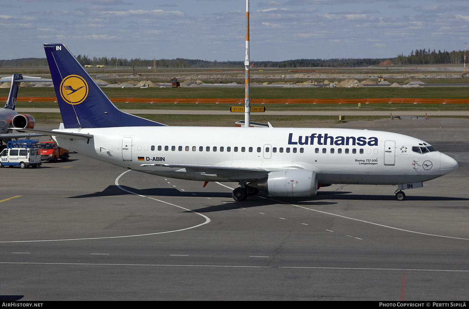 Aircraft Photo of D-ABIN | Boeing 737-530 | Lufthansa | AirHistory.net #191854