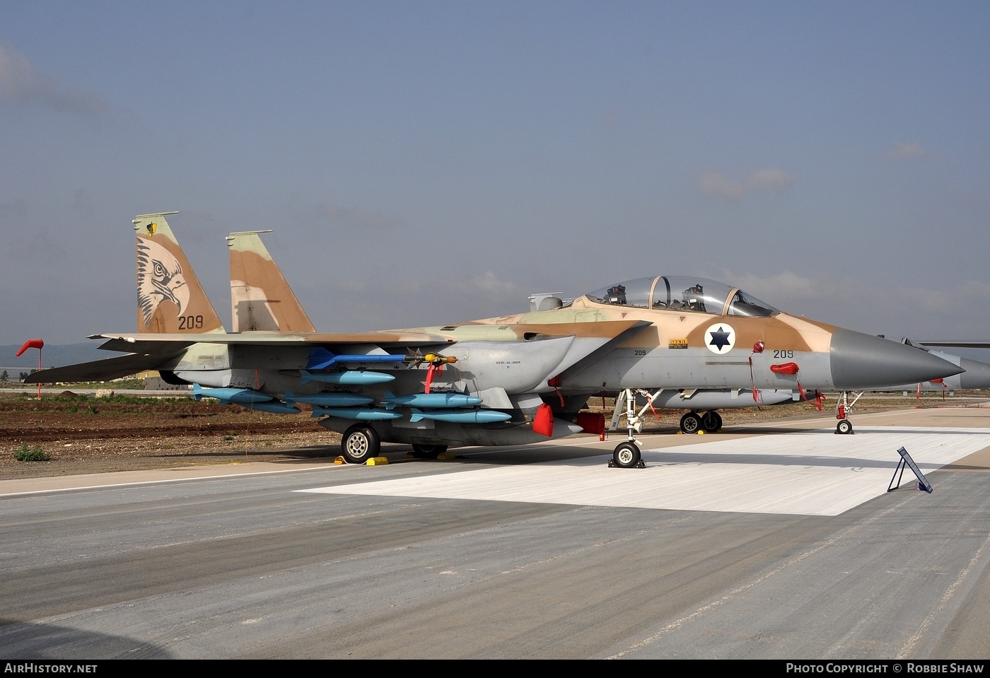 Aircraft Photo of 209 | McDonnell Douglas F-15I Eagle | Israel - Air Force | AirHistory.net #191857