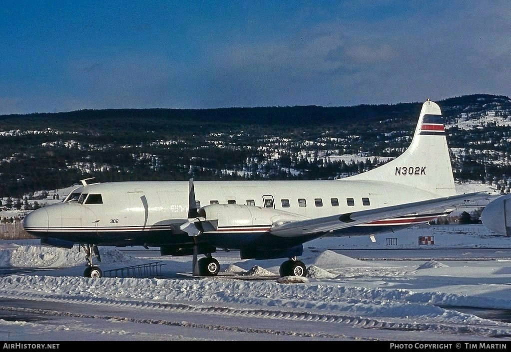 Aircraft Photo of N302K | Convair 580 | AirHistory.net #191898