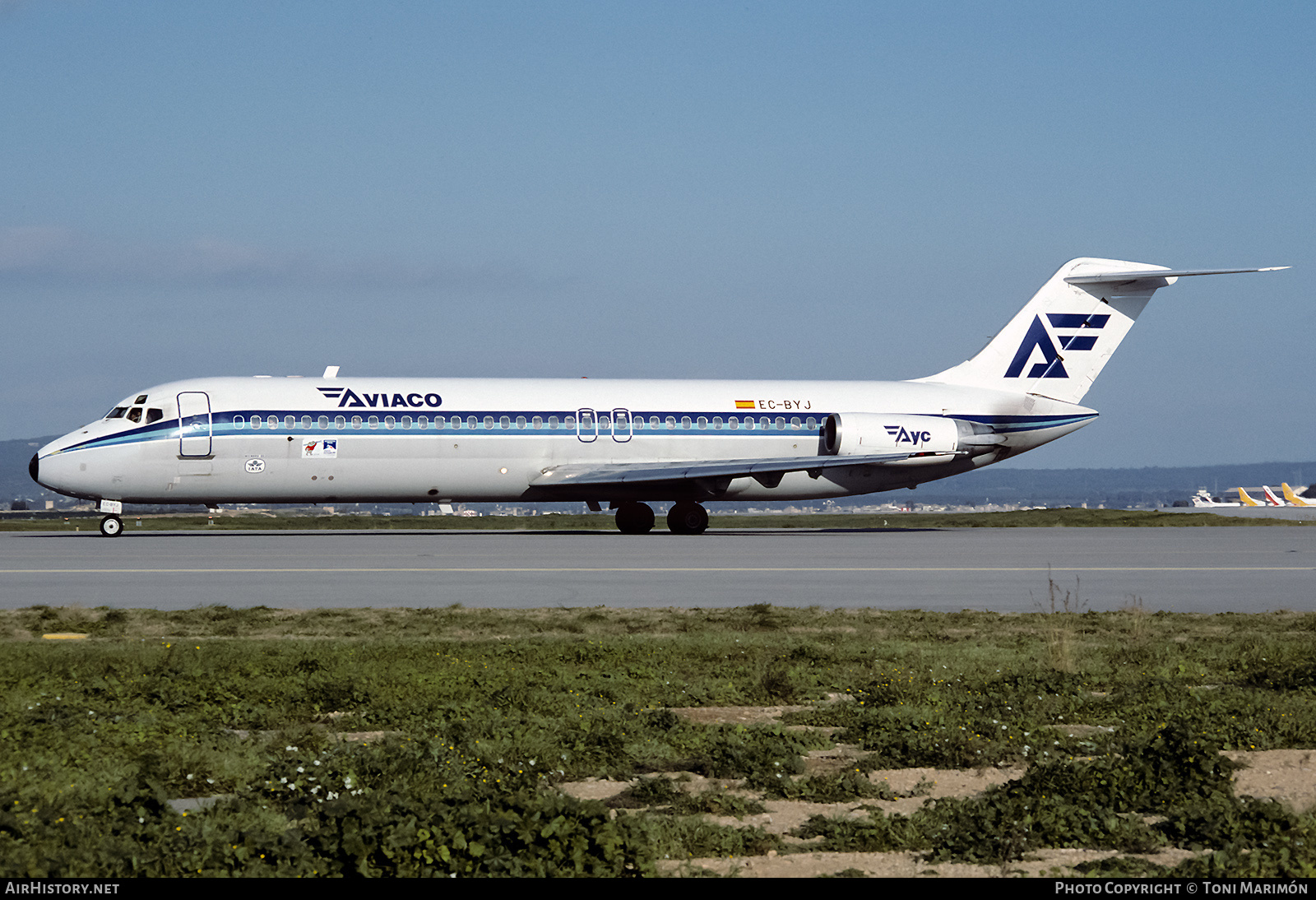 Aircraft Photo of EC-BYJ | McDonnell Douglas DC-9-32 | Aviaco | AirHistory.net #191923