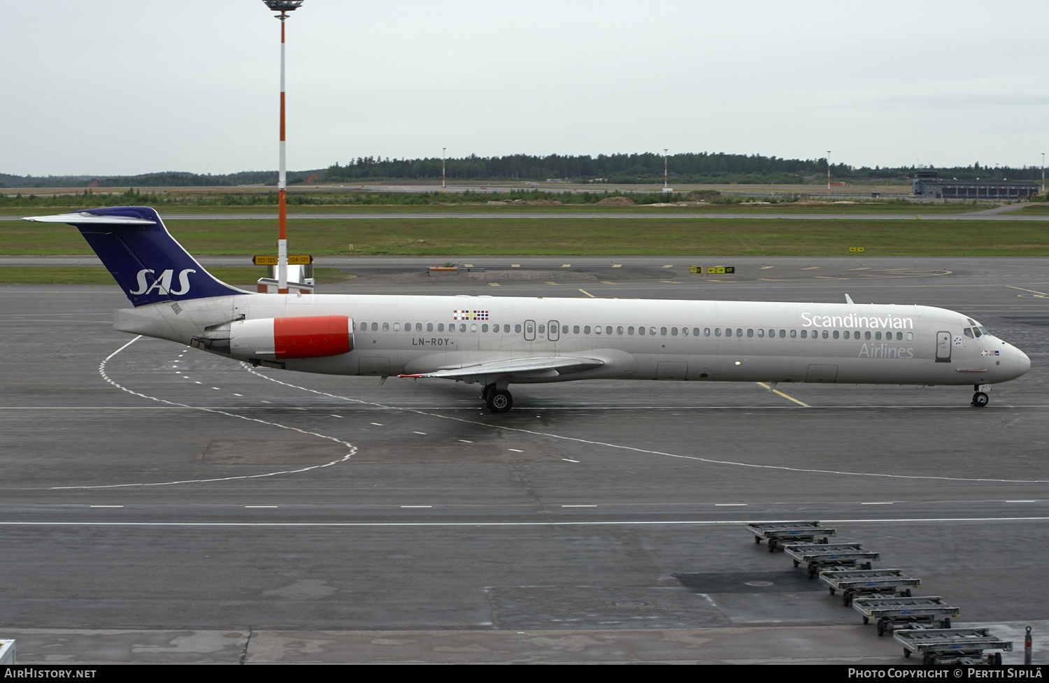 Aircraft Photo of LN-ROY | McDonnell Douglas MD-82 (DC-9-82) | Scandinavian Airlines - SAS | AirHistory.net #191937