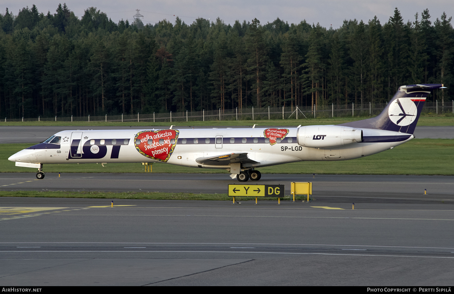 Aircraft Photo of SP-LGD | Embraer ERJ-145MP (EMB-145MP) | LOT Polish Airlines - Polskie Linie Lotnicze | AirHistory.net #191938