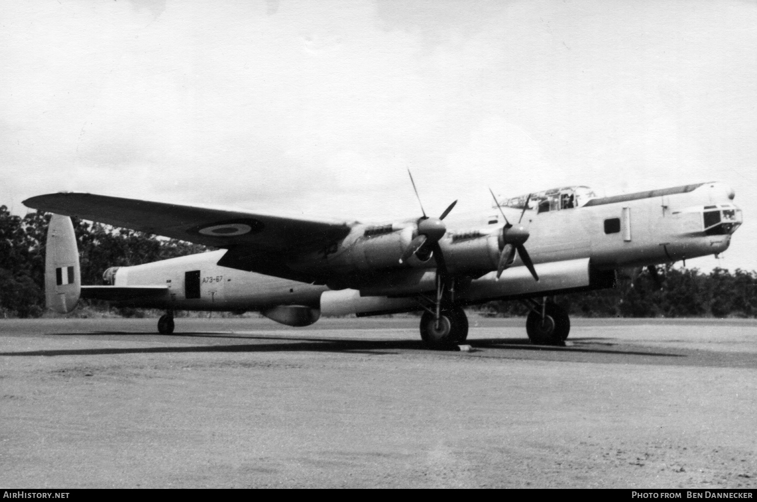 Aircraft Photo of A73-67 | Avro 694 Lincoln Mk.31 | Australia - Air Force | AirHistory.net #191946