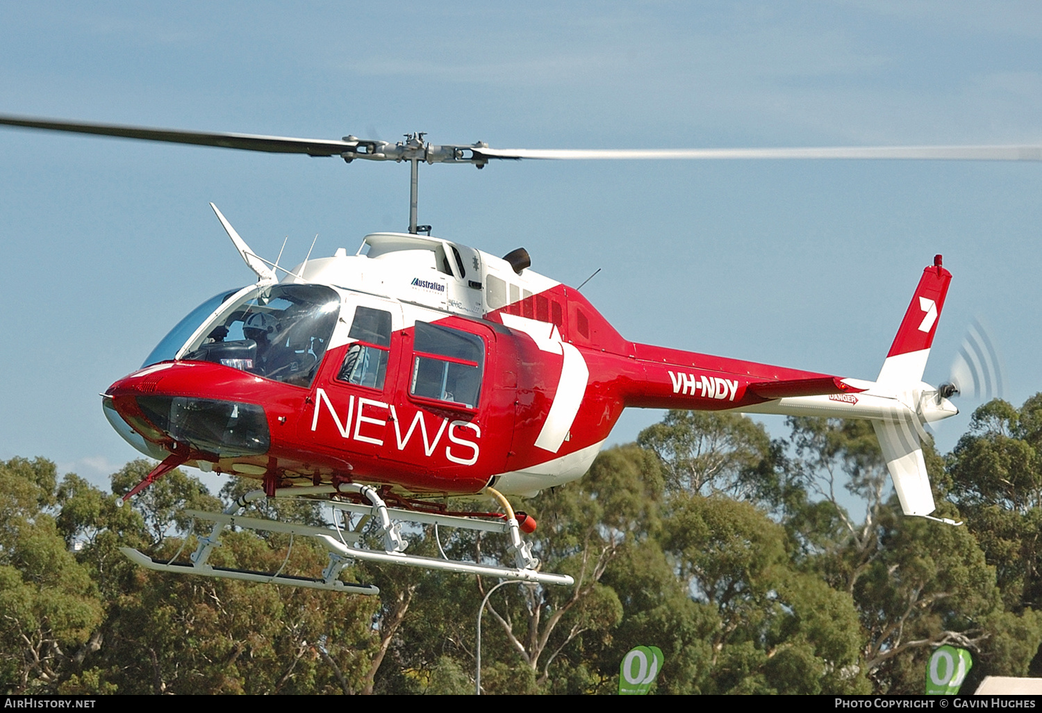 Aircraft Photo of VH-NDY | Bell 206B-3 JetRanger III | Channel 7 News | AirHistory.net #191949