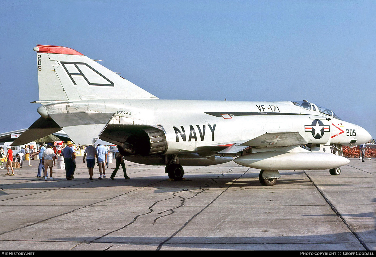 Aircraft Photo of 155748 | McDonnell Douglas F-4J Phantom II | USA - Navy | AirHistory.net #191960
