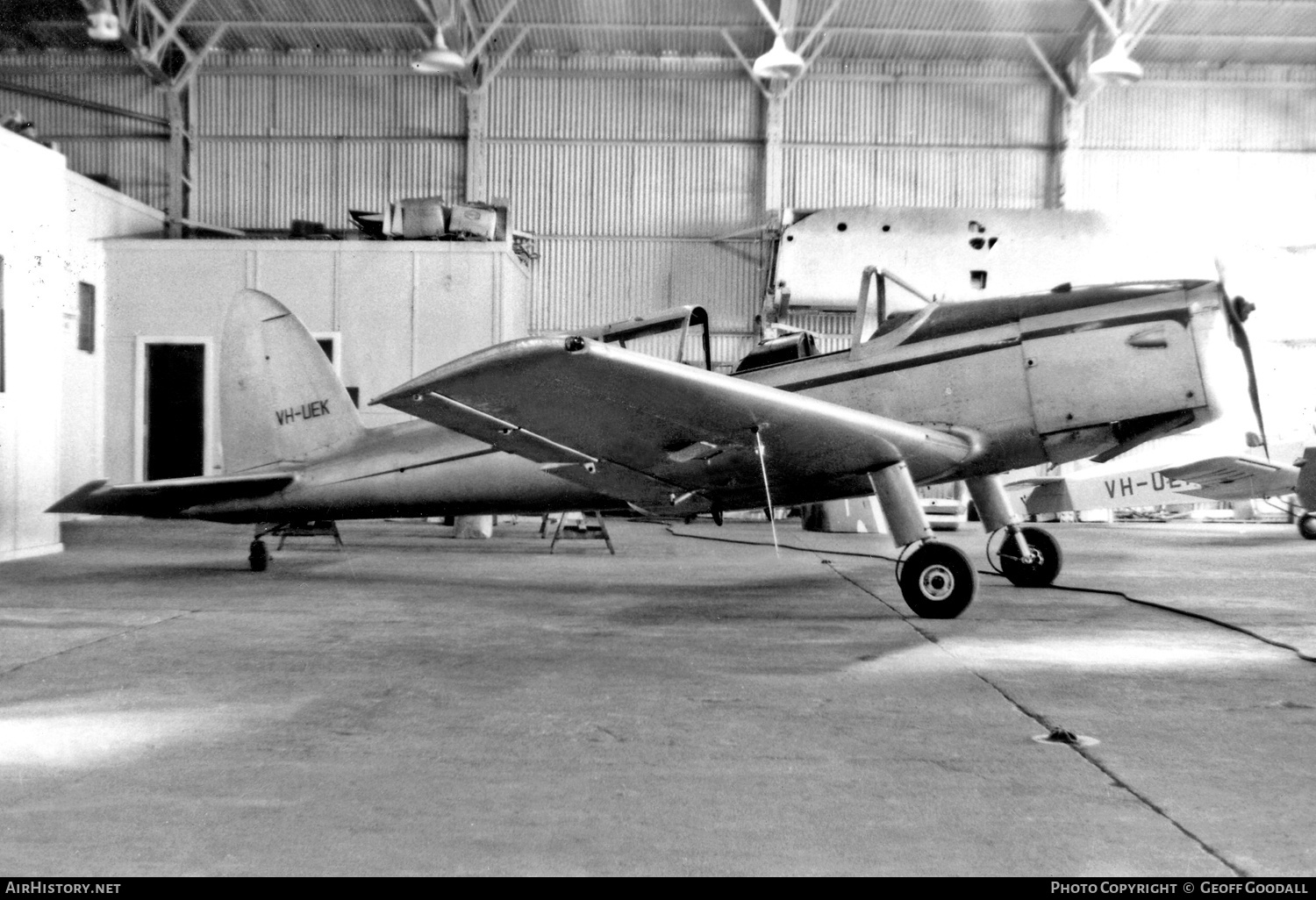 Aircraft Photo of VH-UEK | De Havilland DHC-1 Chipmunk T10 | AirHistory.net #191962