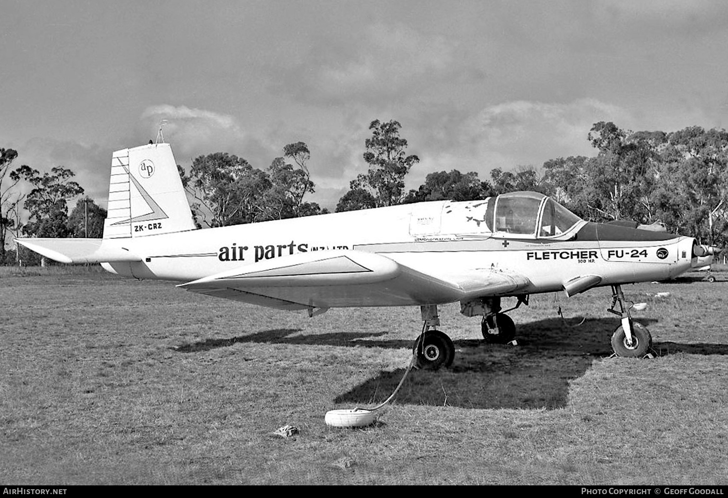 Aircraft Photo of ZK-CRZ | Fletcher FU-24A Mk.II | Air Parts | AirHistory.net #191963