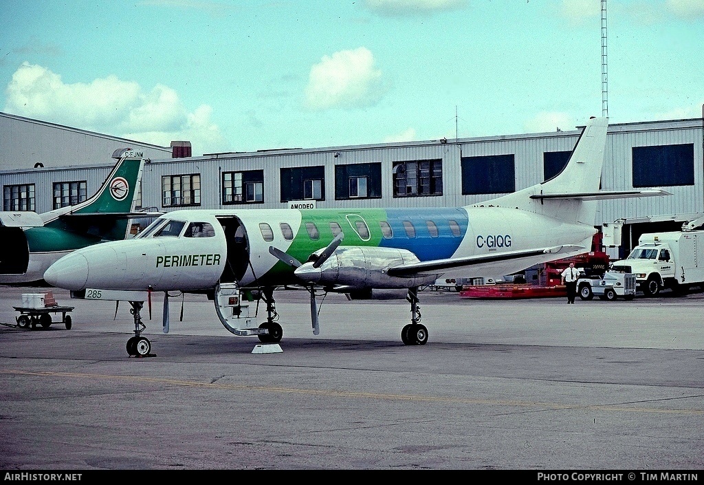 Aircraft Photo of C-GIQG | Swearingen SA-226TC Metro II | Perimeter Aviation | AirHistory.net #191973