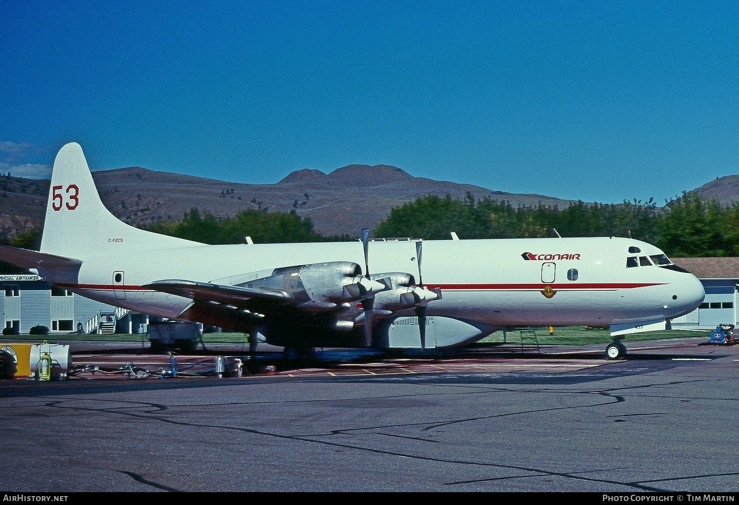 Aircraft Photo of C-FZCS | Lockheed L-188A Electra | Conair Aviation | AirHistory.net #191981